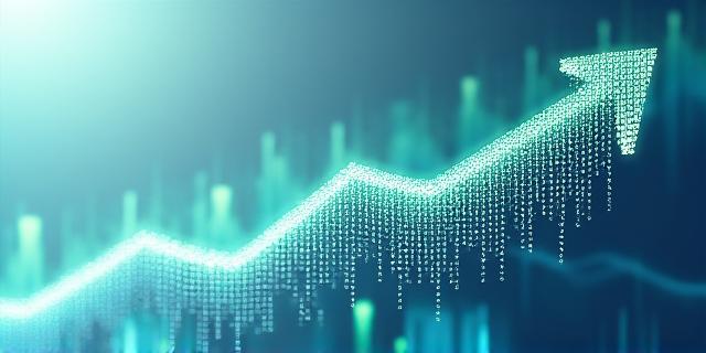 Abstract visualization of predictive data trends